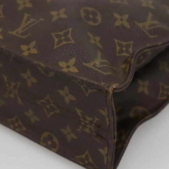 LOUIS VUITTON Monogram Sac Plat Hand Bag - Picture 11 of 16